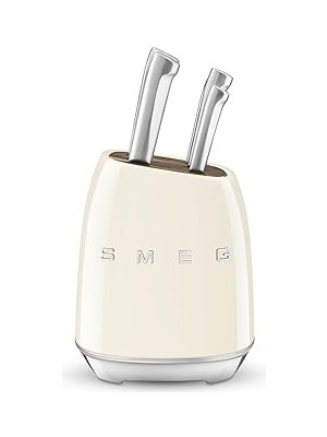SHC4200 Smeg 50's KBSF02 Krem Standlı Bıçak Seti