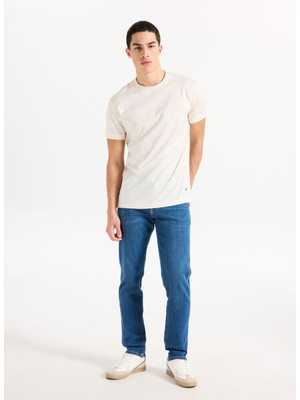 Wrangler Şeffaf Erkek Slim Fit Denim Pantolon W12S00030X4E Texas Slim Denim