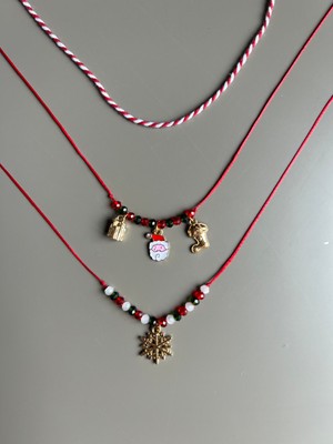 Uma Kids Yılbaşı Temalı Charm Bileklik