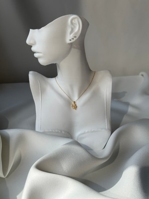 NB Steelora Zirkon Kolye Gold Renk 45 cm