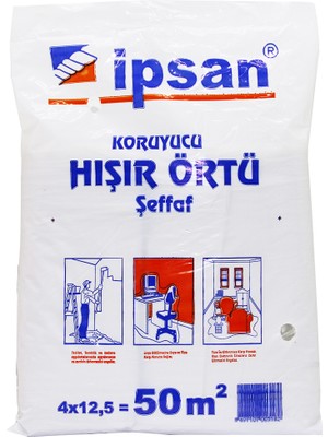 FRY 50-M2 Hışır Şeffaf Koruyucu Örtü (5358)