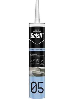 FRY Selsil 05 Şeffaf Mutfak ve Banyo Silikon 280ML (5358)