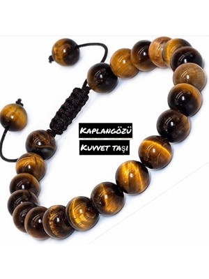 Doğal Taş Bileklik, Kaplangözü Taşı, Şık ve Enerji Dolu Takı