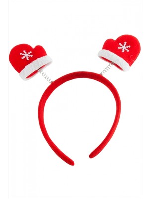 Marsilyan Eldiven Kadife Yılbaşı Taç