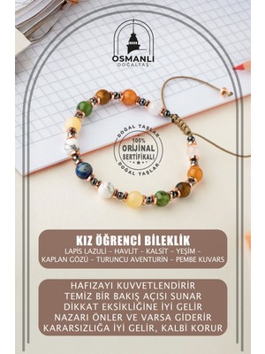 Doğal Taş Bileklik Seti, Renkli ve Şık Takı Seçeneği