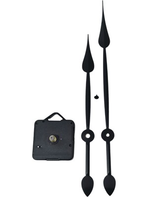 UltraMint Sessiz Duvar Saati Mekanizması, 14 mm Şaft, 60-80 cm Saatler Için Uygun