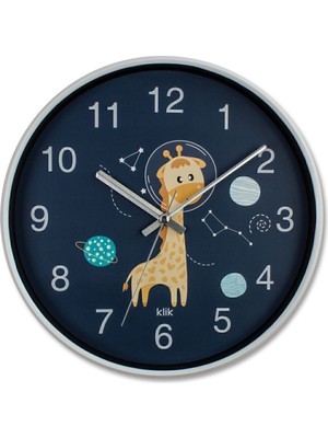 UltraMint Renkli Çocuk Odası Duvar Saati, Eğlenceli ve Şık Tasarım