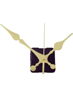 UltraMint Sessiz Duvar Saati Mekanizması, 22 mm Şaft, Ölçülere Uygun, Askısız