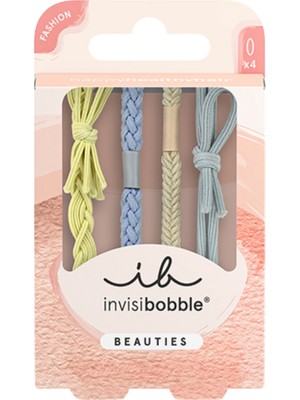 Invisibobble Beauties Bebe Blue 4 parça İz bırakmayan Lastik Toka