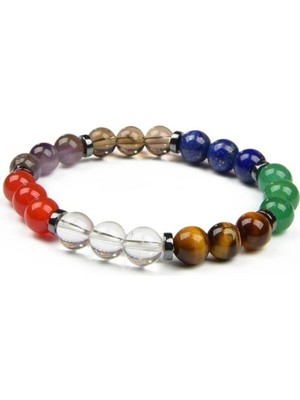 Doğal Taş Bileklik, 8mm, Lapis, Aventurin, Kaplan Gözü, Ametist, Akik, Dumanlı Kuvars