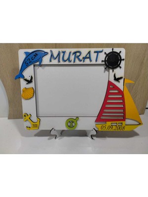 UltraMint Yeni Doğan Çocuk Için Kişiye Özel Renkli Çerçeve