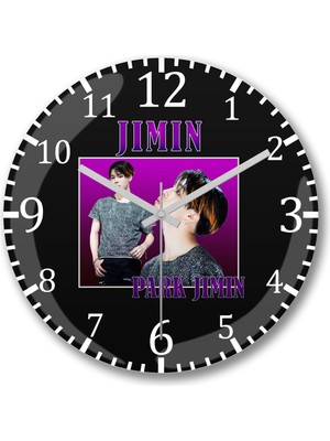 UltraMint Modern Duvar Saati, Şeffaf Cam, Şık ve Zarif Tasarım