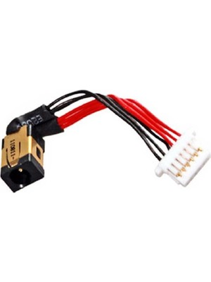Genius Tech Samsung NP900X4C, NP900X4C-A01TR, NP900X4C-K01TR Uyumlu Power Jack Şarj Soketi Kablolu