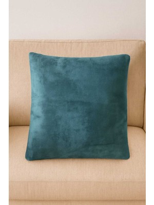 Dekoratif Minder Kılıfı Şönil Kumaş 45X45 cm Dokulu Kırlent Kılıfı