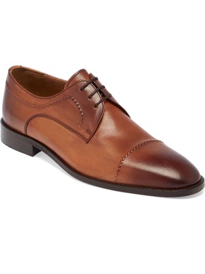 Tergan Taba Hakiki Deri Erkek Klasik Ayakkabı - E25S1AY57575-A37