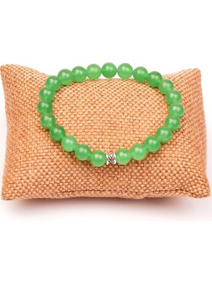 Doğal Aventurin Taşı Bileklik 8 Mm, Şıklık ve Enerji Dolu Aksesuar