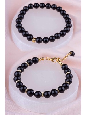 Doğal Taşlı Renkli Bileklik, Şık ve Enerjik Takı Seti