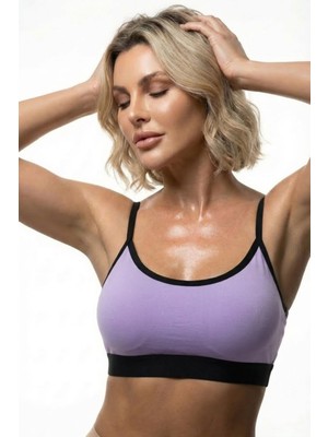 Mistirik Astura Model Ince Askılı Arkası Çapraz Detaylı Rahat Kadın Büstiyer