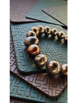 Mavera Siyah Inci Bileklik