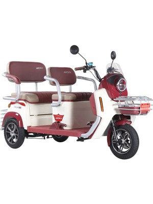 Arora Felix New Elektrikli 3 Tekerlekli Moped Geniş Koltuk