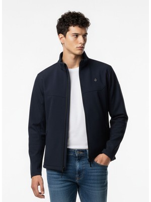 D1fference İçi Astarlı Cepli  Jel Elyaflı Su ve Rügar Geçirmez Erkek Softshell