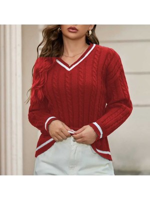 Youknitwear You Riviera V Yaka Kadın Kazak