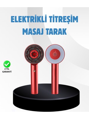 Astraltech Saç Büyüme Destekleyici Elektrikli Masaj Tarak LED ve Titreşimli