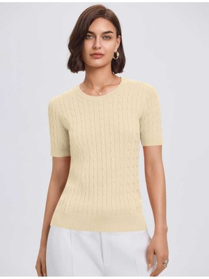 Youknitwear You Kathy %100 Pamuk Kadın Triko Kazak