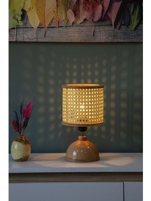 Feyza Design Şık ve Modern Başak Abajur ile Evinize Sıcaklık Katın