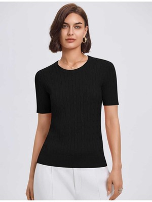 Youknitwear You Kathy %100 Pamuk Kadın Triko Kazak