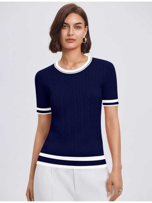 Youknitwear You Kathy %100 Pamuk Kadın Triko Kazak