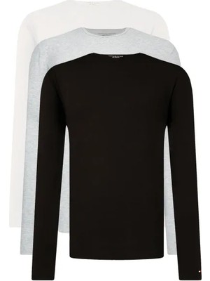 Tommy Jeans Uzun Kollu Tişört 3'lü Paket