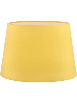 Feyza Design Şapkası Konik Lambader Abajur Başlığı 35CM Kumaş L318