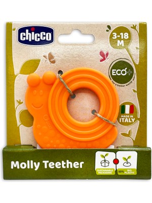 Chicco Chıcco Molly Diş Kaşıyıcı 3-18 Ay - Turuncu