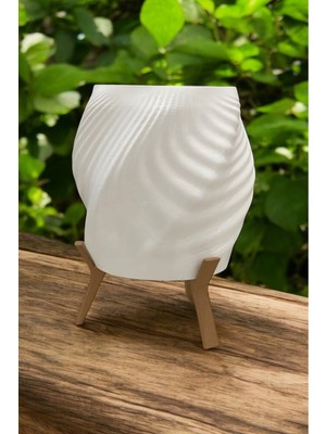 Feyza Design Vintage Bohem Gece Masa Lambası, Ev Dekorasyonu Için Şık Abajur