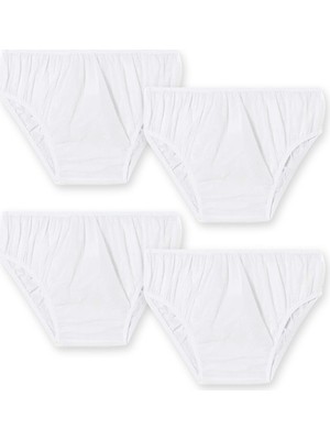 Sema Baby Luna Tek Kullanımlık Lohusa Külodu Medium 4'lü Paket - Beyaz