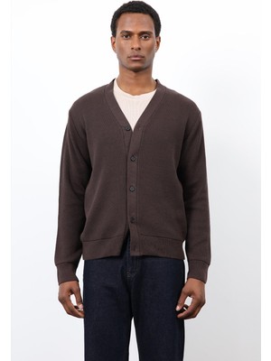 Antioch Kahve Basic Erkek Hırka