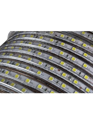 Feyza Design 5 Metre LED Işık Şeridi Beyaz Aydınlatma Fiş Dahil