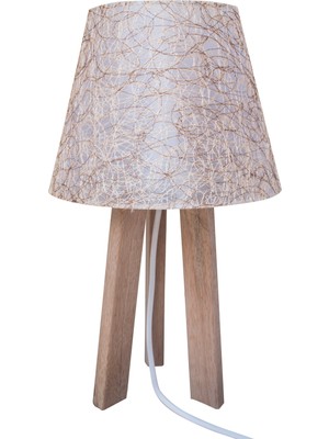 Feyza Design Şık ve Modern Masa Lambası, Sıcak Işık ve Zarif Tasarım