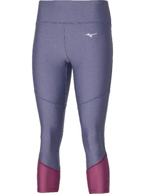 Mizuno Impulse Core 3/4 Kadın Tayt Mor