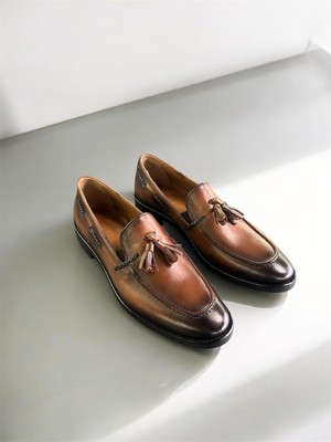 Serhat Özköroğlu LFR-O1527 Derı Merdane Ayakkabı Taba