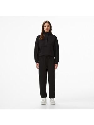 Nautica Kadın Siyah Regular Fit Eşofman Altı 47K308T.0TB