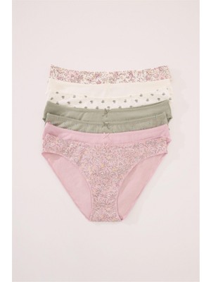 Women Secret Çok Renkli Hipster 7'li Paket Külot Seti