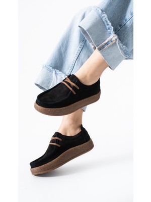 Bufu Samıra Günlük Comfort Taban Bağcıklı Kadın Ayakkabı