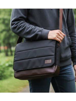 Exception 13,3 Inç ve 14 Inç Laptop Çantası, Postacı Çantası, Okul Çantası, Evrak Çantası, Günlük Çanta