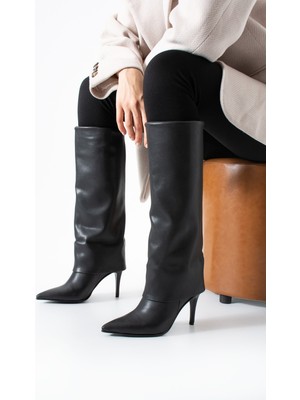 Bufu Vega Long Stiletto Yüksek Bilek Uzun Topuklu Kadın Çizme