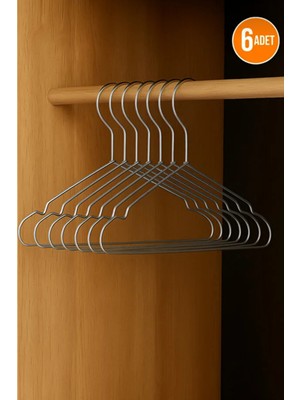 Orvila Paslanmaz Metal Kıyafet ve Elbise Askısı Tel Askı