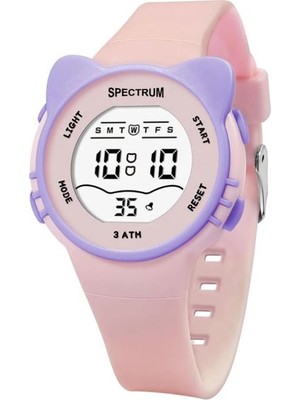 Spectrum Premium Silikon Kordon Su Geçirmez Çocuk Dijital Kol Saati 2206L
