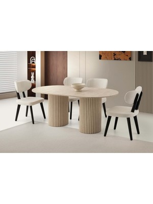 Kone Haus Modern Masa ve Sandalye Takımı MTK3411