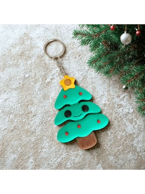 Rmys Sevimli Yılbaşı Ağacı Anahtarlık